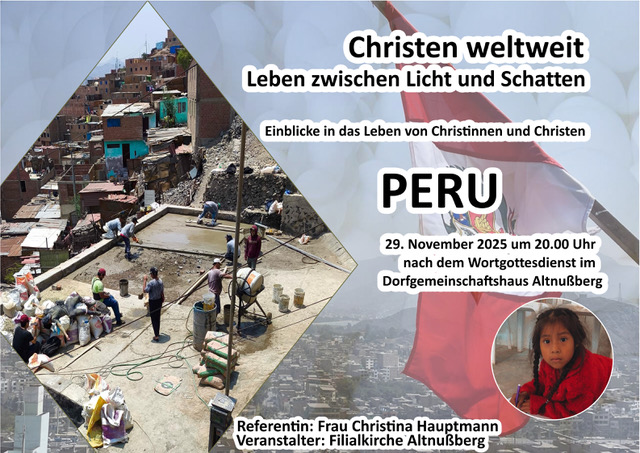 ANU - Vortrag Peru